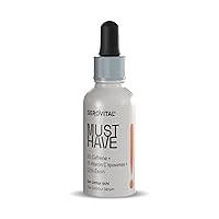 Eye Contour Serum with Caffeine and Liposomal Vitamin C, Reduces Dark Circles and Wrinkles, Smooth Fine Lines, Hydrating Eye Area, 30 ml