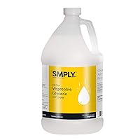 SMPLY. 99.7% Pure USP Food Grade Vegetable Glycerin for Skin, Soap, and More, Half Gallon