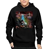 Hooded Hoodies Cool Sweatshirts Black