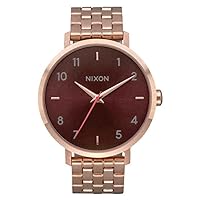 NIXON Womens Analogue Quartz Watch with Stainless Steel Strap A1090-2617-00