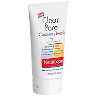 Clear Pore Cleanser/Mask, 4.2 Ounce (Pack of 3)