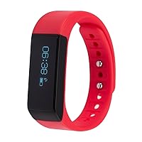 I5 Plus Bluetooth Smart Bracelet Watch Sports Fitness Tracker Calorie Health Sleep Monitor Pedometer Tracking OLED Screen Fitness APP for Android iOS Smartphone