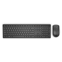 Dell KM636 Keyboard RF Wireless QWERTY Spanish Black KM636, 0580-ADFV (QWERTY Spanish Black KM636, Full-Size (100%), Wireless, RF Wireless, QWERTY, Black, Mouse Included)