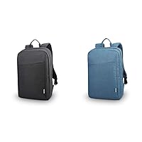 Lenovo Laptop Backpack B210, 15.6-Inch Laptop/Tablet, Durable, Water-Repellent, Lightweight & Laptop Backpack B210, 15.6-Inch Laptop/Tablet, Durable, Water-Repellent, Lightweight