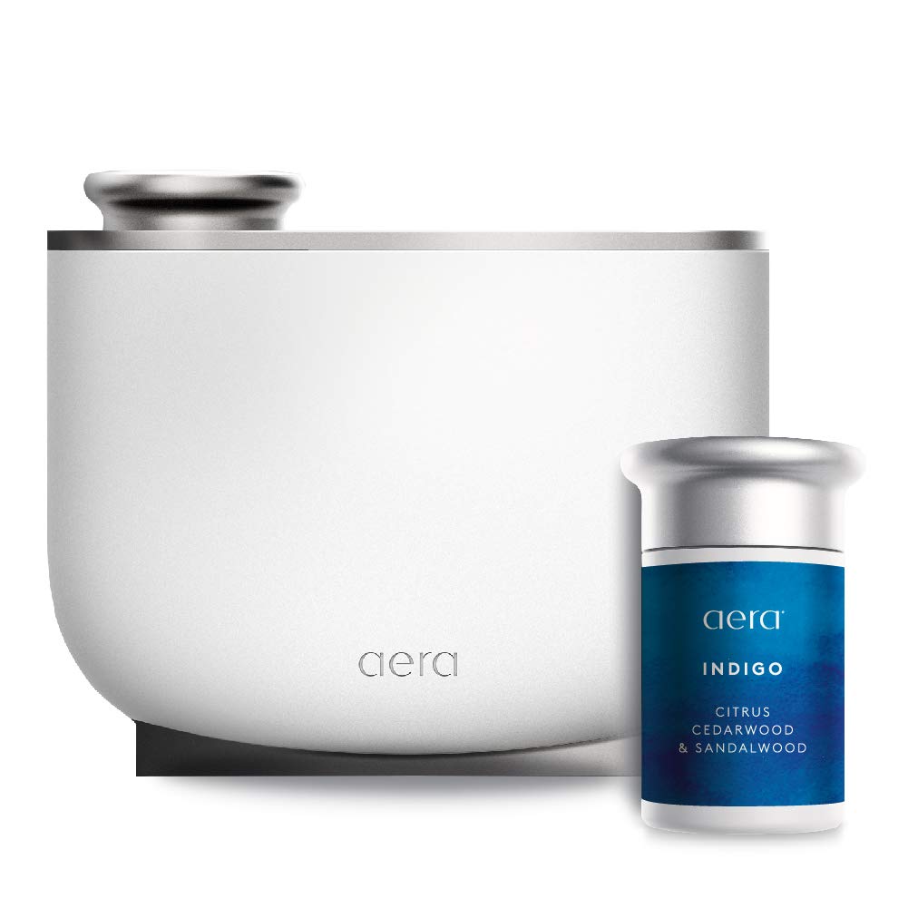 Aera Indigo Home Fragrance Scent Refill - Notes of Citrus, Cedarwood and Sandalwood - Works with The Aera Diffuser