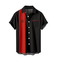 Summer Shirt Men Army Hawaiian Shirt Button Fishing Shirt Mens Nice Shirts Casual Mens Big and Tall Graphic Tees