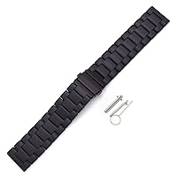 Titanium Solid Watch Band for Mens Women, Pure Titanium Watch Straps 18mm 20mm 22mm 24mm