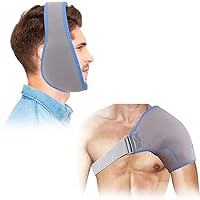 NEWGO Bundle of Jaw Ice Pack and Shoulder Ice Pack Gray