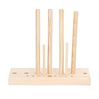 Bow Maker Bow Making Tool for Ribbon,Wooden Wreath Bow Maker for Making Gift Bows,Lightweight Portable Adjustable Pin Wooden Board Sticks Bow Making Kit for DIY Making Ribbon Crafts