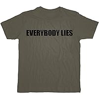 House Everybody Lies Charcoal T-Shirt Tee
