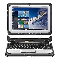 Panasonic Toughbook 20 10.1-inch Laptop - Intel Core i5-7Y57 1.2GHz - 8GB - 256GB SSD - Webcam - Backlit Keyboard - Win 10 Pro (Renewed)