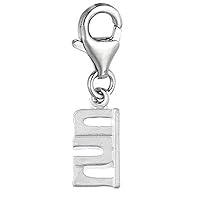 Clip on Run Dangle Charm Pendant for European Clip on Charm Jewelry with Lobster Clasp