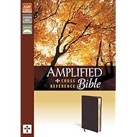 Amplified Cross-Reference Bible, Bonded Leather, Burgundy Amplified Cross-Reference Bible, Bonded Leather, Burgundy Bonded Leather