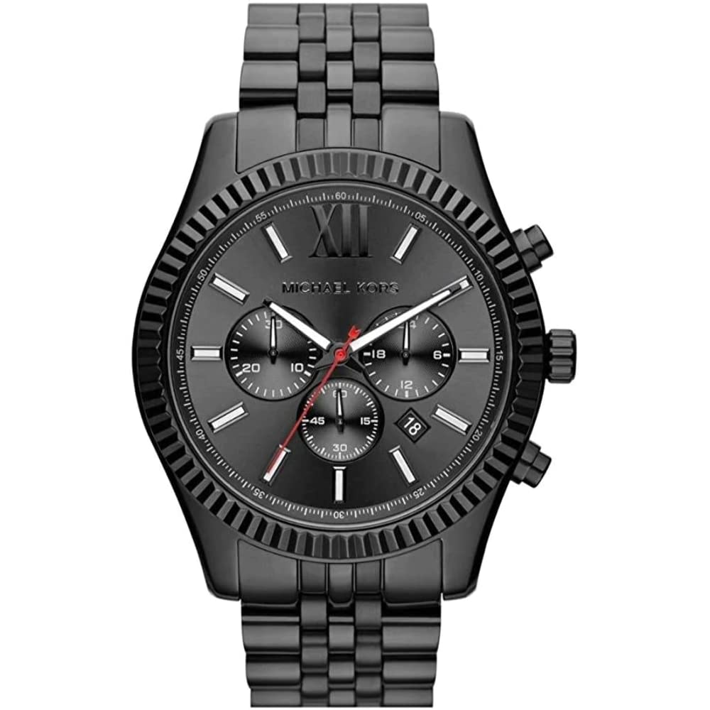 Michael Kors Men's MK8320 Black Stainless Steel Watch
