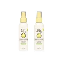 Baby Bum Conditioning Detangler Spray | Leave-In Conditioner Treatment with Soothing Coconut Oil| Natural Fragrance | Gluten Free and Vegan | 4 FL OZ | 2 Pack