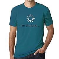 Men's Graphic T-Shirt I'm Thinking Sports Funny Eco-Friendly Limited Edition Short Sleeve Tee-Shirt Vintage
