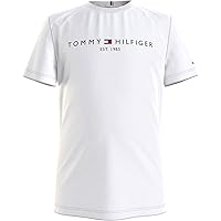 Tommy Hilfiger Kb0kb05844-ybr T-Shirts & Polo Shirts Boys White
