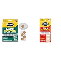 Dr. Scholl's Callus Remover and Corn Remover Bundle - Removes Calluses and Corns Fast
