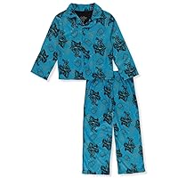 Marvel Avengers Boys' 2-Piece Coat Style Pajamas Set - blue/multi, 2t