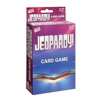 Endless Games Jeopardy Card Game - Travel Sized Quiz Competition - Fast Paced Party Game