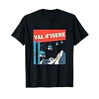 Val d’Isère Skiing - Retro Val d’Isère Ski T-Shirt