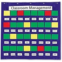 Learning Resources Junior Organization Station, Classroom Pocket Charts, Back to School Supplies, Classroom Behavior Chart, Homeschool & Classroom Hand-Washing, Ages 3+