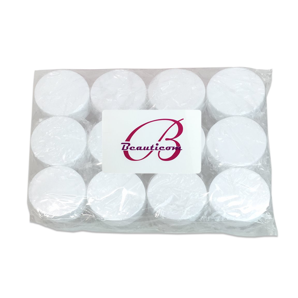 Beauticom 12 Pieces 20G/20ML Round Clear Jars with White Lids for Lotion, Creams, Toners, Lip Balms, Makeup Samples - BPA Free