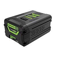 Greenworks 60V 4.0AH High Current (HC) Battery | Provides Fade-Free Power for Maximum Performance | Compatible with 75+ 60V Greenworks Tools