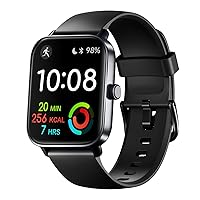 Smart Watch 1.8'' Large Display, Smart Watches for Women Men with Clear Bluetooth Calls, 24/7 Health Monitoring, Fitness Tracking, Waterproof Fitness Tracker Watch for Android iOS