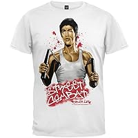 Bruce Lee - Street Combat T-Shirt - 3X-Large White