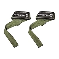 Gymreapers Lifting Wrist Straps for Weightlifting, Bodybuilding,  Powerlifting, Strength Training, & Deadlifts - Padded Neoprene with 18 inch  Cotton