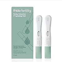 Frida Fertility Early Detection Pregnancy Tests | Easy at Home Pregnancy Tests, Over 99.9% Accurate HCG Test Strips, Early Results, Quick + Easy to Use | 2 Pregnancy Tests