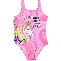 Limited Too Girls UPF 50+ Swimwear One Piece Swimsuit