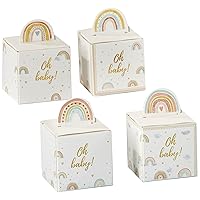 Kate Aspen Boho Rainbow Shower, One Size, Baby Box Decoration