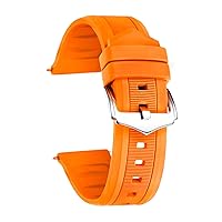 Silicone Rubber Watch Band Smart Watch Strap Colors(White, Red, Black, Blue, Orange) Sizes(12mm,14mm,16mm,18mm,19mm,20mm,21mm,22mm,23mm,24mm,26mm,28mm) Valentine Gifts