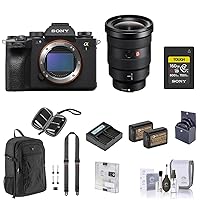 Sony Alpha 1 Mirrorless Camera with FE 50mm f/1.2 G Master Lens, Bundle with 160GB CFexpress Memory Card, Backpack, Strap, 2X Battery, Charger and Accessories Kit