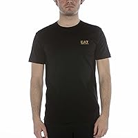 EA7 Men's Chest Logo T-Shirt, Black