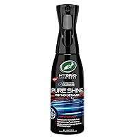 Turtle Wax 53837 Hybrid Solutions Pure Shine Detailer Misting Spray, Graphene Infused for Ultimate Shine, Water Beading, Safe on All Exterior Surfaces, 20 oz