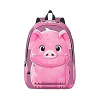 Pinks cute hog Stylish And Versatile Casual Backpack,For Meet Your Various Needs.Travel,Computer Backpack For Men