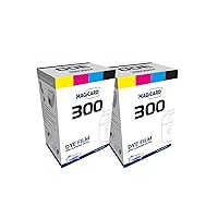Bodno 2 x Magicard 300 Printer MC300YMCKO Color Ribbon - YMCKO - 300 Prints Software Demo Card