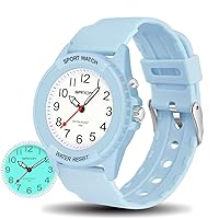 Women Waterproof Nurse Watch Analog Watches LED Backlight Simple Watch Wrist Watch for Girls Womens