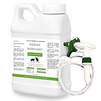 Kate's Home & Garden Peppermint Oil Rodent Repellent Spray to Repel Mice and Rats (128oz - 1 Gallon) - Non-Toxic Mice Repellent & Rat Repellent for Indoors & Outdoors. Made in USA
