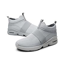 Men's Orthopedic Comfort Sneaker Walking Tennis Comfortable Wide Shoes Slip On Sneakers