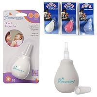 3 Pc Baby Nasal Aspirator Bulb Infant Nose Suction Clean Mucus Hospital Grade !