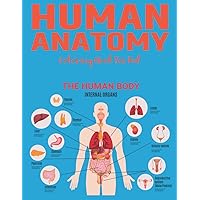 human anatomy coloring book for kids: Human Body Coloring Pages, Anatomy Physiology Coloring Book for Kids - for Boys & Girls Ages 4-8 Learn About Human Anatomy