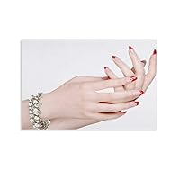 Posters Fashion Nail Care Poster Beauty Spa Decoration Poster Beauty Salon Poster Nail Salon (3) Canvas Art Poster And Wall Art Picture Print Modern Family Bedroom Decor 20x30inch(50x75cm) Unframe-sty