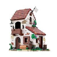Empire Soldiers House Pirates Series Building Block Set, Eldorado Fortress Modular City Building Model Toys, Collectible Creative Bricks Toys for Kids and Adults, Ages 8+ (923 PCS)