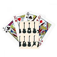 Electric Guitar Music Vitality Sounds Poker Playing Magic Card Fun Board Game