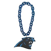 Aminco NFL Carolina Panthers Team Fan Chain, Turquoise