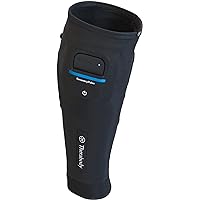 TheraGun RecoveryPulse Calf Sleeve by Therabody, Compression & Vibration Sleeve for On The Go Relief, Reduce Soreness in Lower Legs, Increase Flexibility, Circulation & Accelerate Recovery, Large